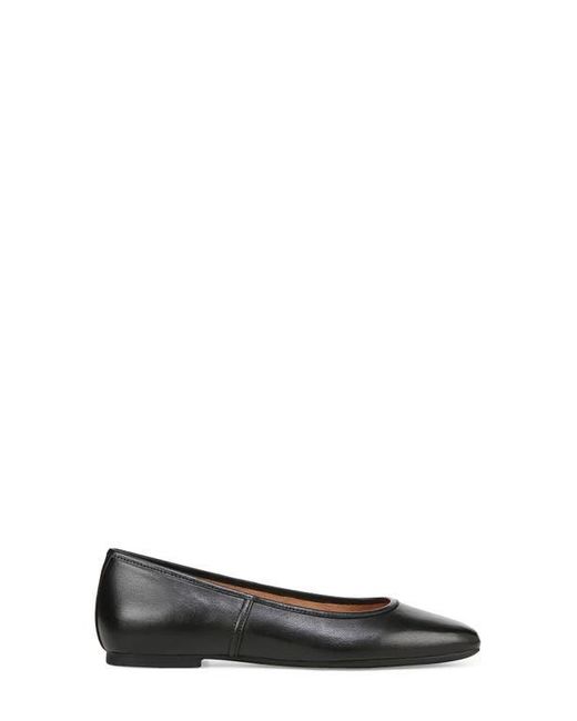 Vionic Black Orinda Square Toe Flat