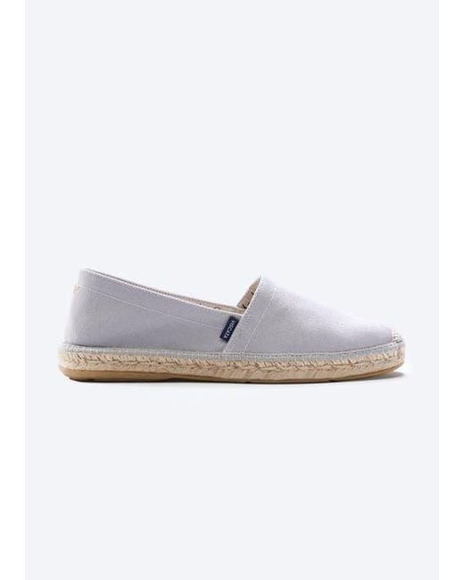 VISCATA Gray Sitges Canvas Espadrilles