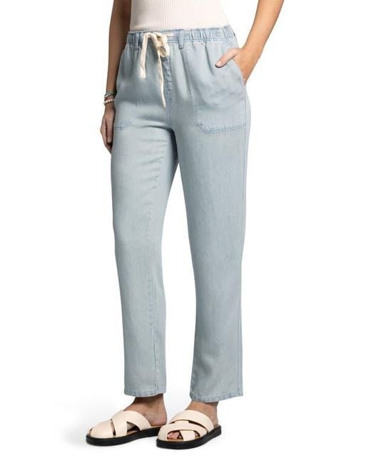 Thread & Supply Blue Laverne Drawstring Pants