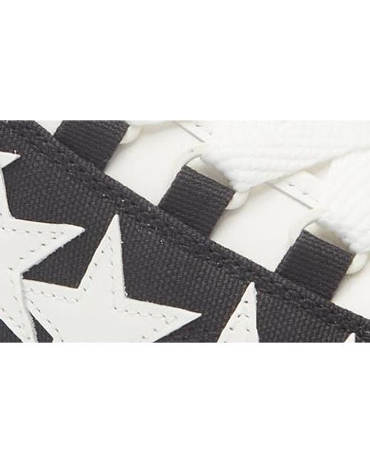 Amiri Metallic Stars Court Platform Sneaker