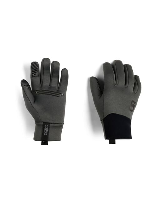 Outdoor Research Black Vigor Midweight Sensor Gloves