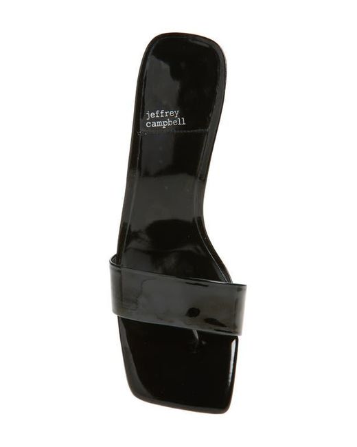 Jeffrey Campbell Metallic Capture Slide Sandal