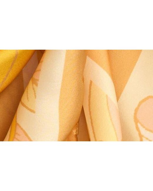 Lack of Color Metallic Retro Square Scarf