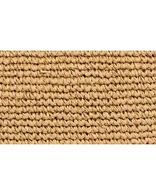 Rag & Bone Natural Medium Mercer Woven Straw Hobo Bag