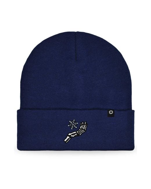 Alix Blue Chill Touch Beanie for men