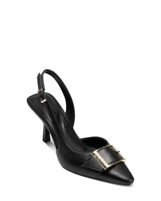 DKNY Black Neaira Slingback Pump