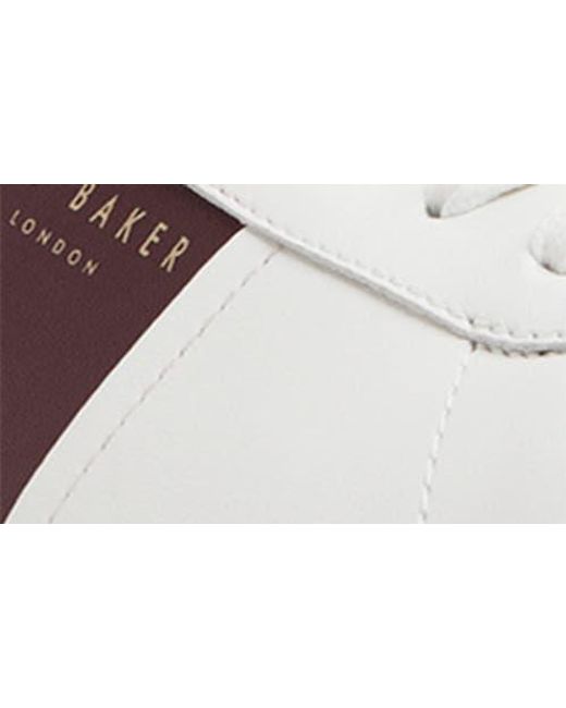 Ted Baker White Bradley Sneaker for men