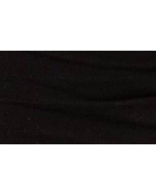 Edikted Black Miri Lace Trim Strapless Minidress
