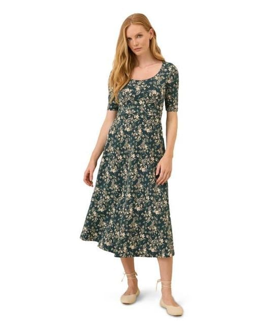 pact fit & flare signature scoop dress Pact Fit & Flare Signature Scoop Dress Made With Organic Cotton in Blue