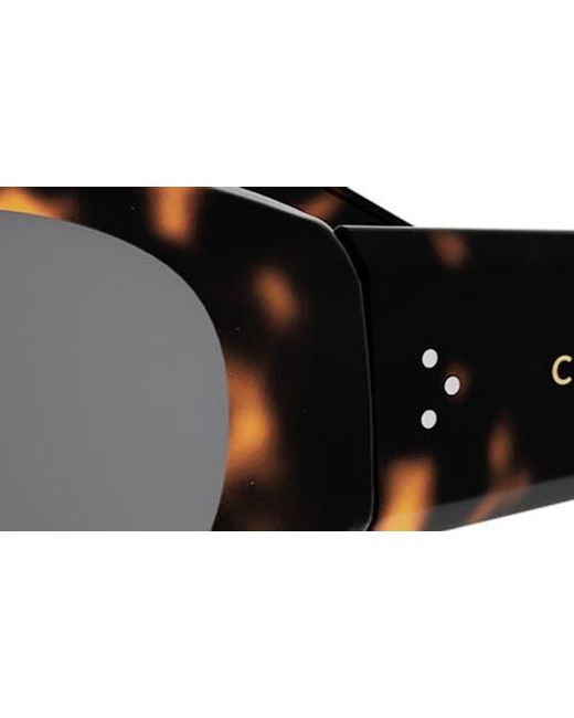 Céline Brown 3 Dots 54Mm Oval Sunglasses