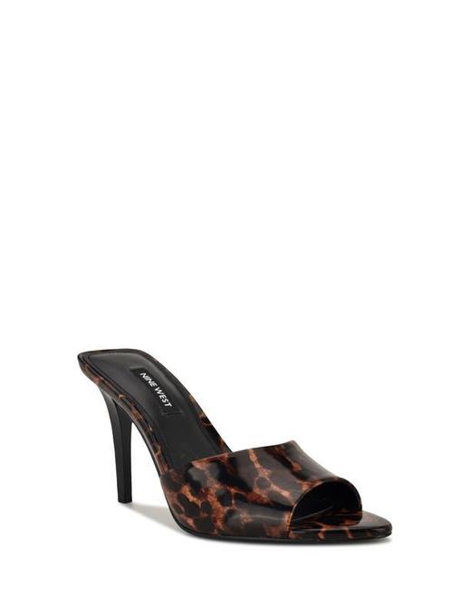 Nine West Black Hather Sandal