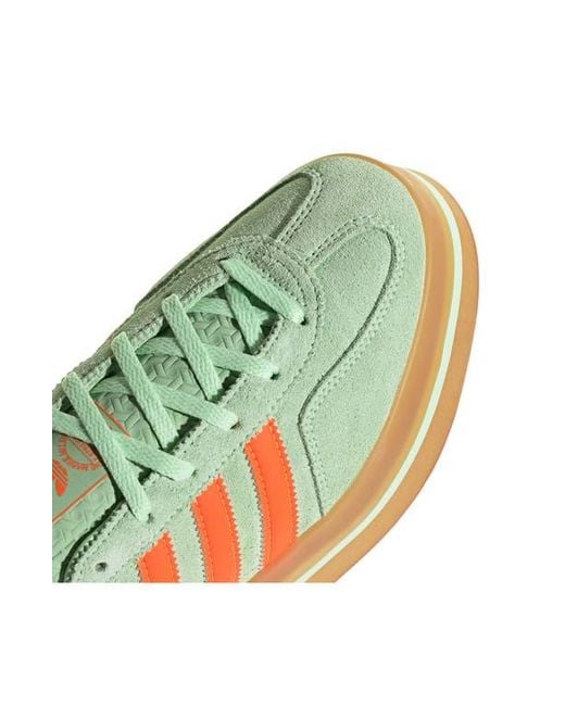 Adidas Green Gazelle Stack Platform Sneaker