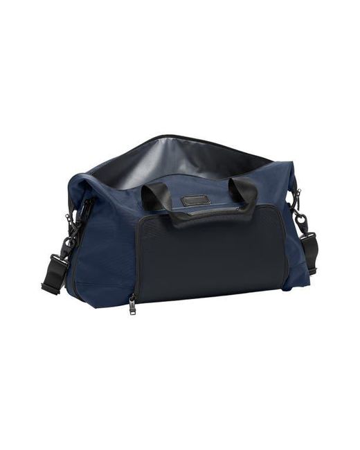 Tumi Blue Alpha 3 Double Expansion Satchel for men