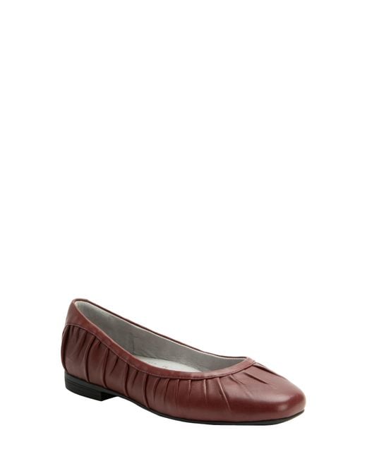 Alegria By Pg Lite Brown Beka Ballet Flat