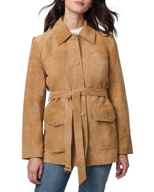 Novella Suede Belted Jacket main image 0