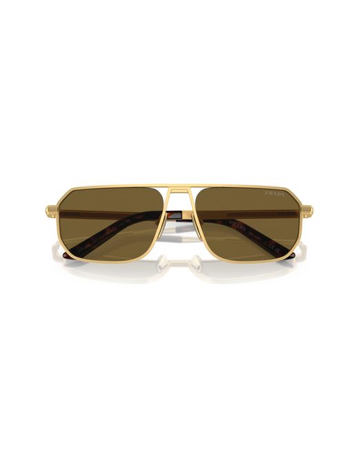 Prada Multicolor 59mm Pillow Sunglasses for men