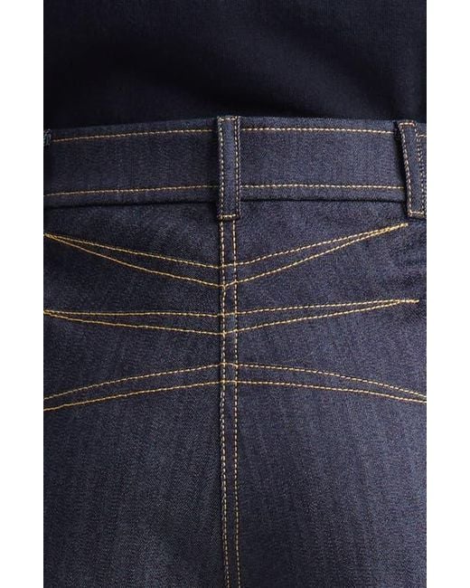 Cinq À Sept Blue Hannah Wide Leg Jeans