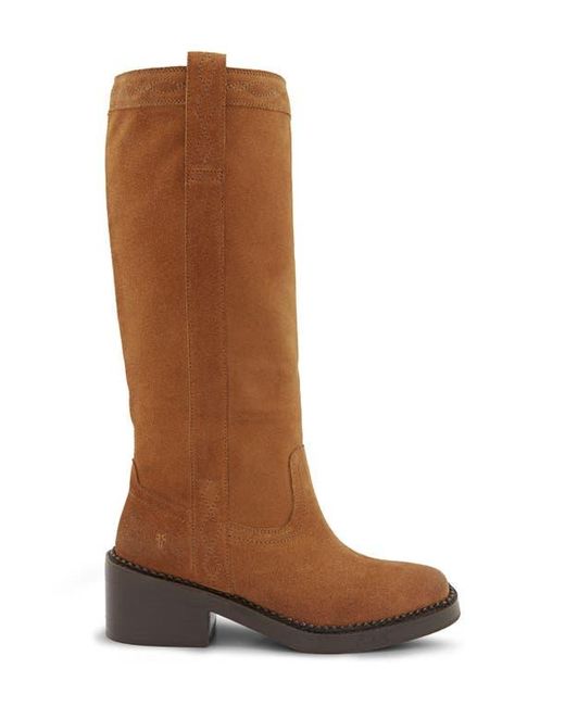 Frye Brown Kate Block Heel Boot