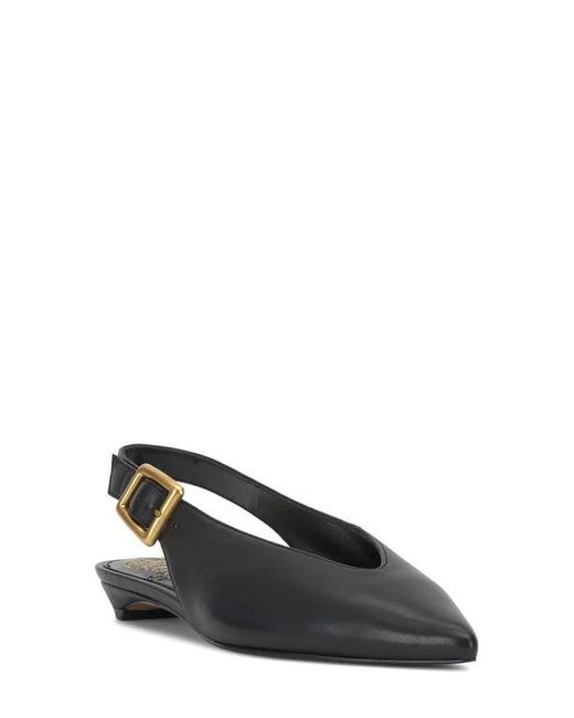 Vince Camuto Black Valther Pointed Toe Flat
