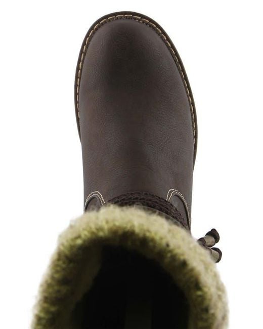 Spring Step Brown Acaphine Water Resistant Boot