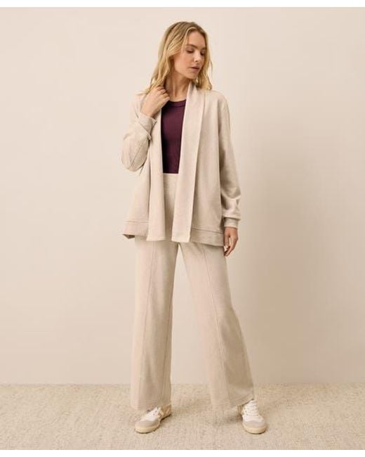 Pact Natural Airplane Short Drape Cardigan