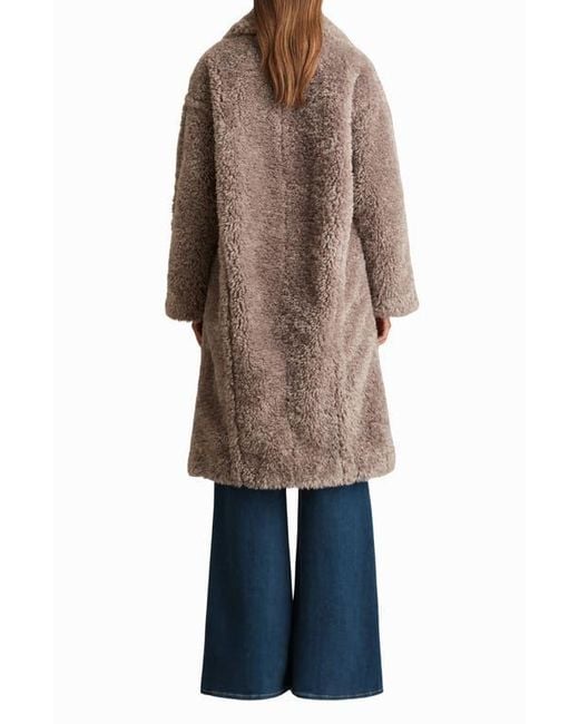 Reiss Multicolor Darla Faux Fur Coat