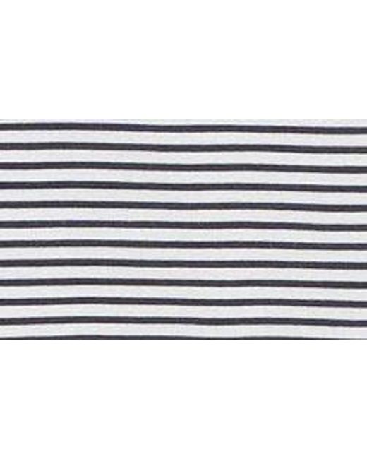 Rag & Bone Blue Luca Stripe Long Sleeve Top