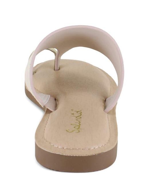 Splendid Multicolor Lily Toe Loop Sandal