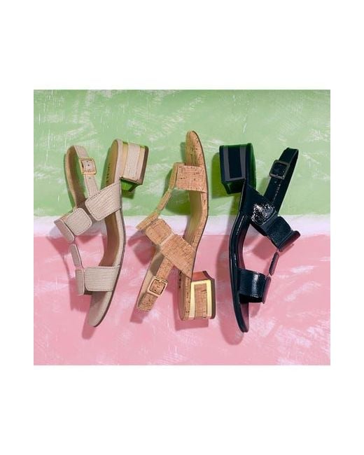 Vaneli Multicolor Hatty Metallic Slingback Sandal