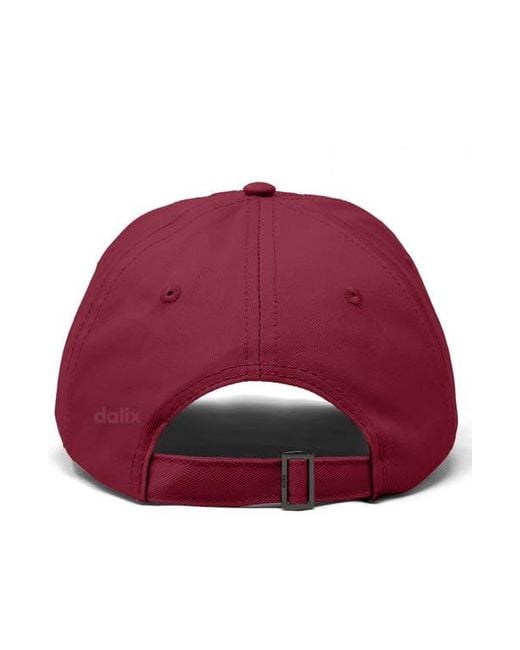 Alix Red Lil Bolt Dad Cap for men