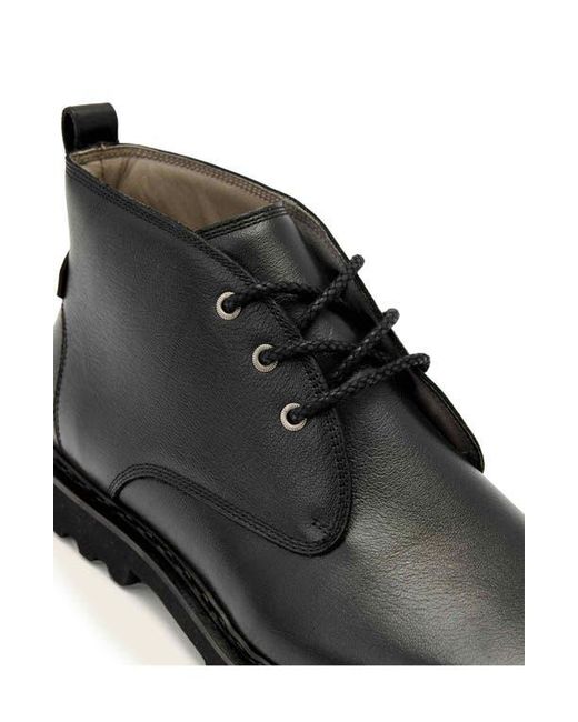 AllSaints Black Skiff Mid Boot for men