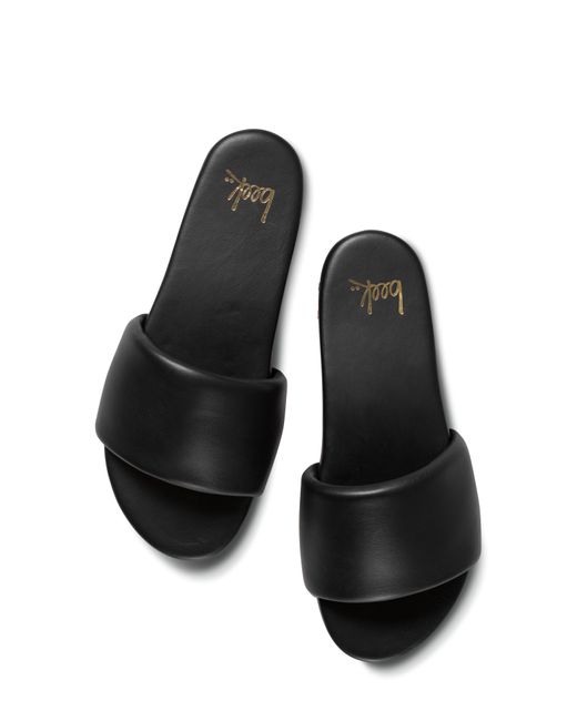Beek Black Baza Slide Sandal