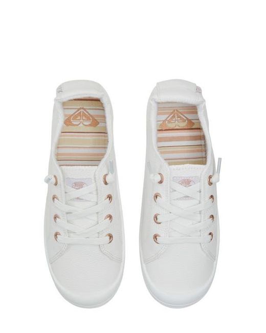 Roxy White Bayshore Plus Lx Sneaker