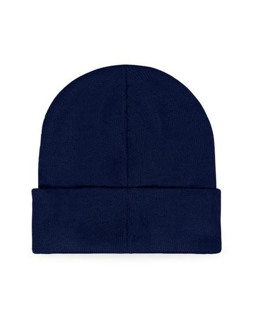 Alix Blue Molecule Beanie for men