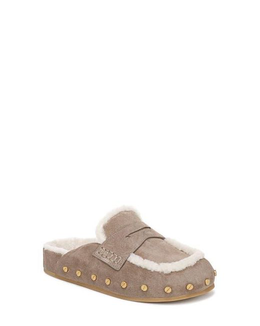 Veronica Beard Multicolor Fenix Genuine Shearling Mule