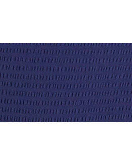 Sea Level Blue Panel Line Multifit One-piece Swimsuit