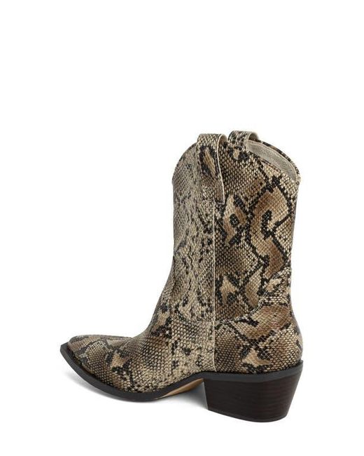 Shu Shop Brown Zouzou Western Boot