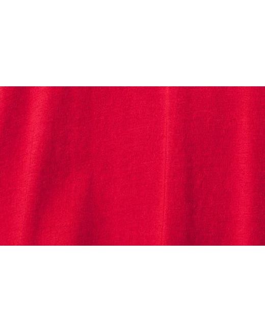 Splendid Red Kacey V-Neck T-Shirt