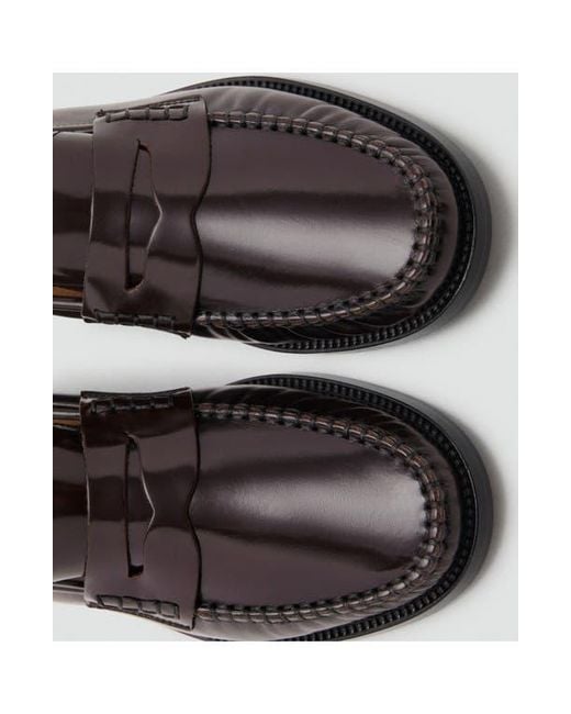 Mango Black Luisa Penny Loafer