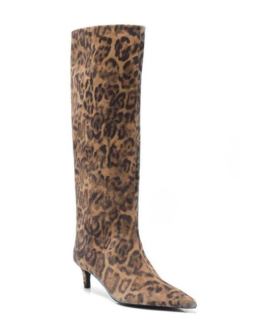 Free People Kiki Knee High Boot in Brown | Lyst
