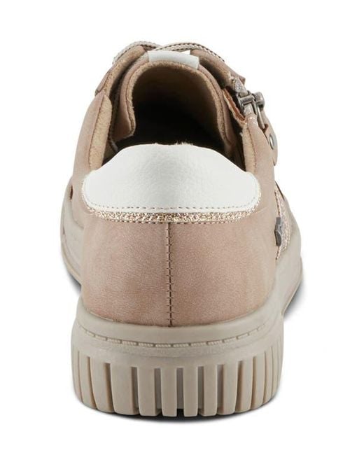 Spring Step Pink Jamia Water Resistant Sneaker