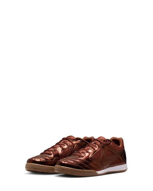 Nike Brown Gato Lv8 Soccer Sneaker for men