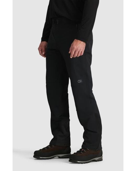 Outdoor Research Black Cirque Iii Weather Resistant Performance Pants for men