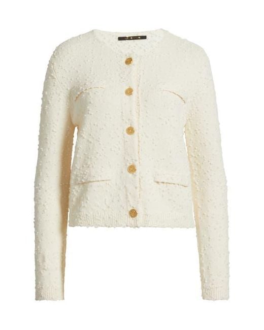 Kobi Halperin Natural Richie Wool Cardigan