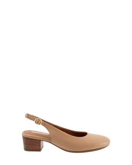 Softwalk® Brown Largo Slingback Pump
