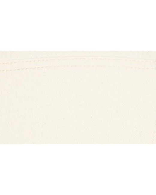 Bayeas White High Waist Flare Jeans