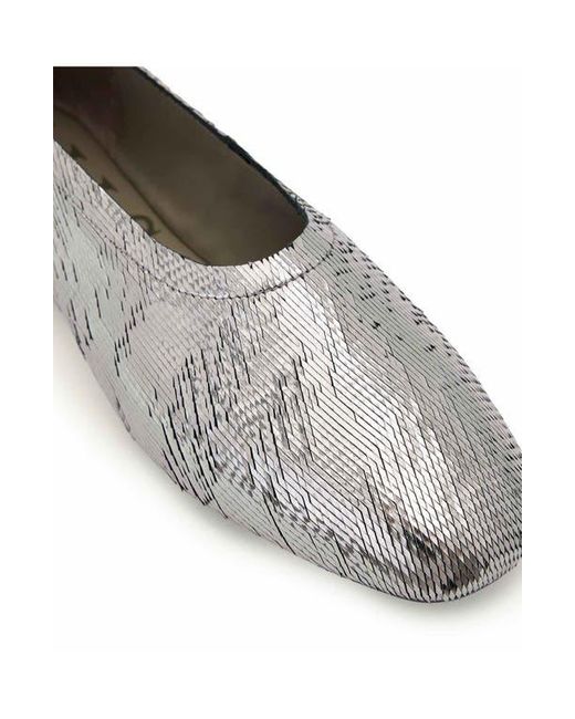 AllSaints Gray Hailee Flat