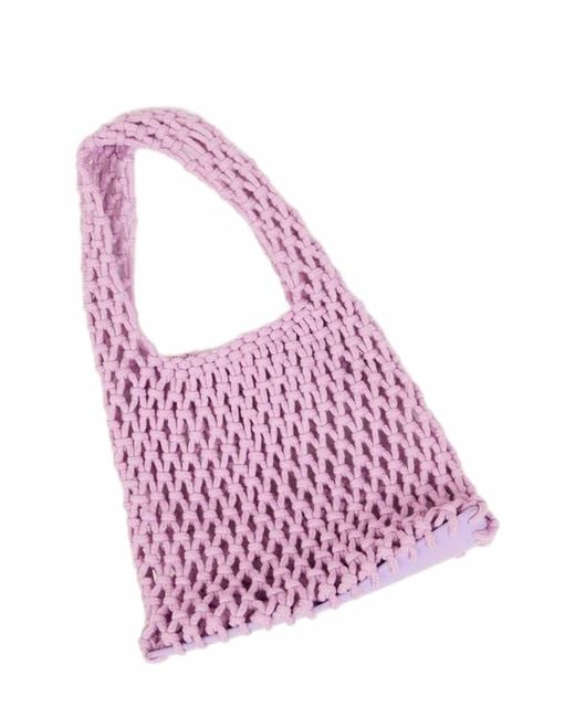 Hat Attack Pink Lizzie Cotton Mini Bag