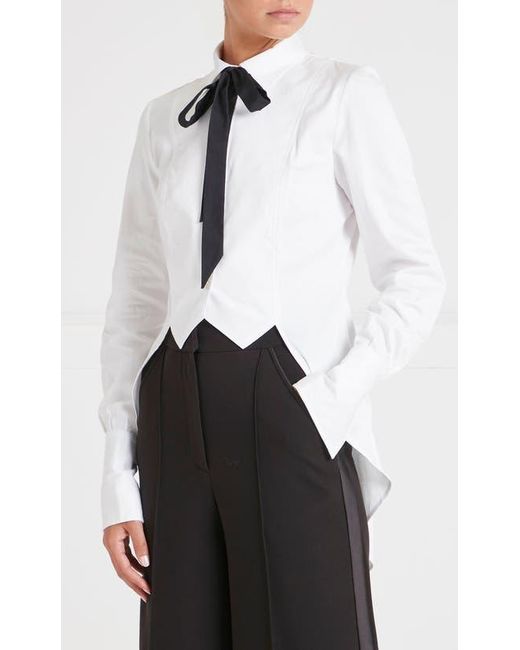 Temperley London Black June Tail Shirt