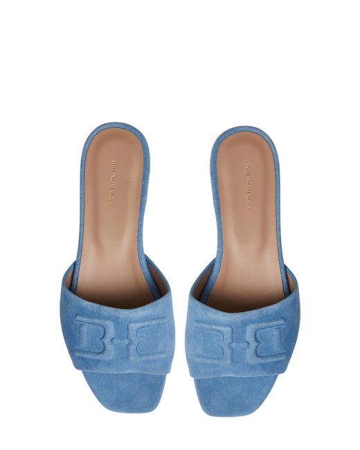 Bruno Magli Blue Fabia Slide Sandal